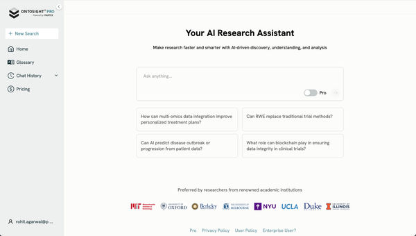 Screenshot of Ontosight.ai