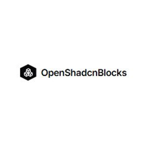 Screenshot of Open ShadcnBlocks