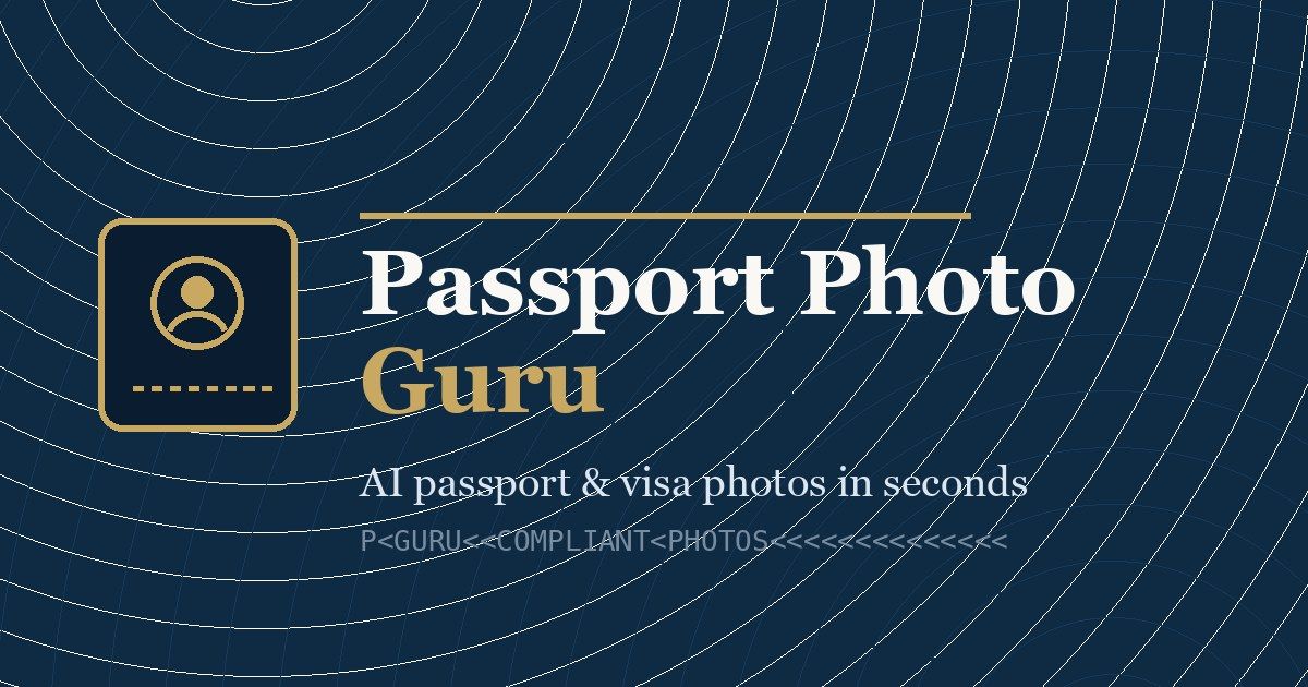 Screenshot of Passport Photo Guru