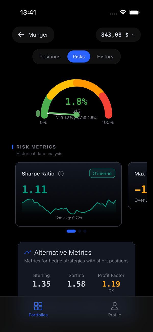 Screenshot of RiskOfficer