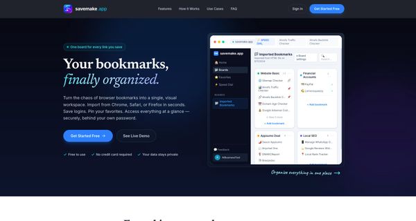 Screenshot of SaveMake.App