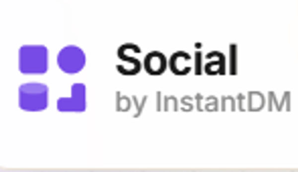 Screenshot of Social by InstantDM