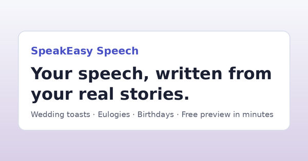Screenshot of SpeakEasy Speech