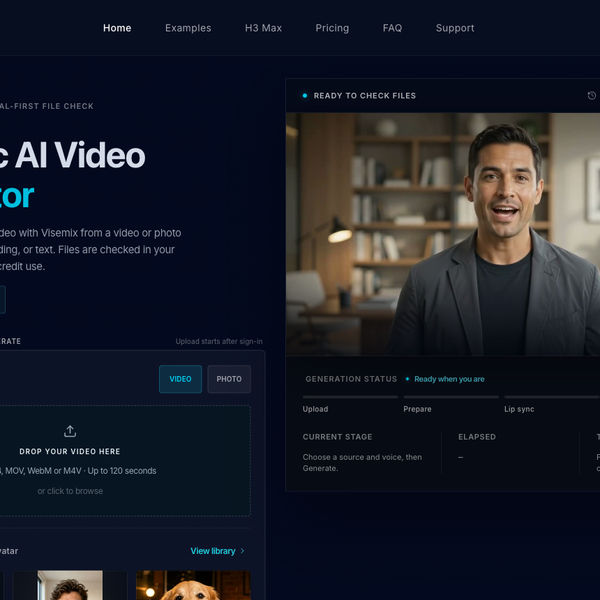 Screenshot of Visemix