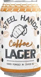 A visualization of the menu item "Coffee Lager"