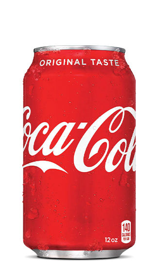 A visualization of the menu item "Coca Cola"