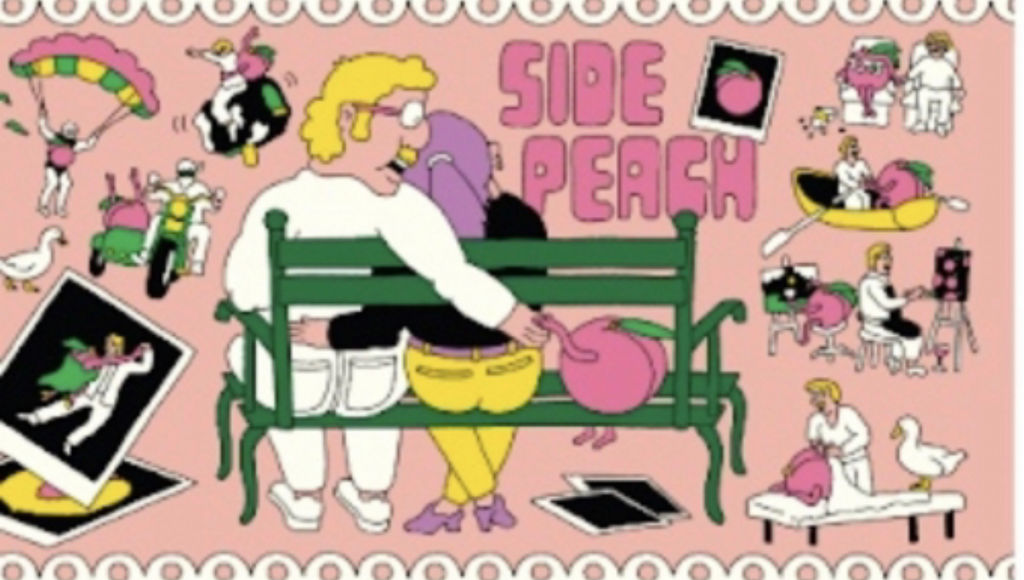 A visualization of the menu item "Side Peach"