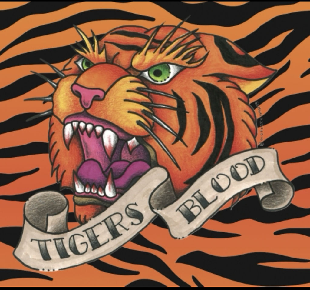 A visualization of the menu item "Tiger’s Blood"