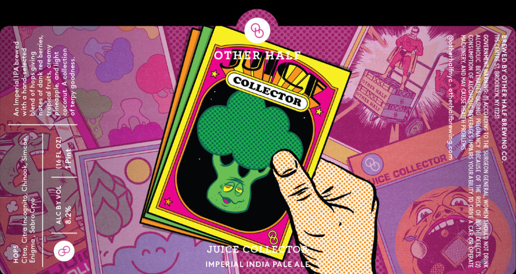 A visualization of the menu item "Juice Collector"