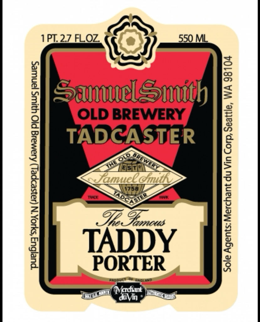 A visualization of the menu item "Taddy Porter"