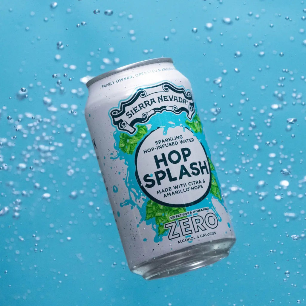 A visualization of the menu item "Hop Splash"