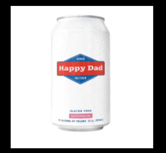 A visualization of the menu item "Happy Dad Watermelon"