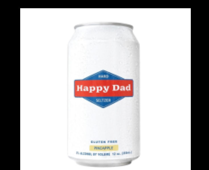 A visualization of the menu item "Happy Dad Pineapple"