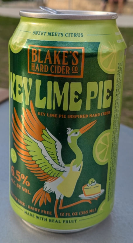 A visualization of the menu item "Key Lime Pie"