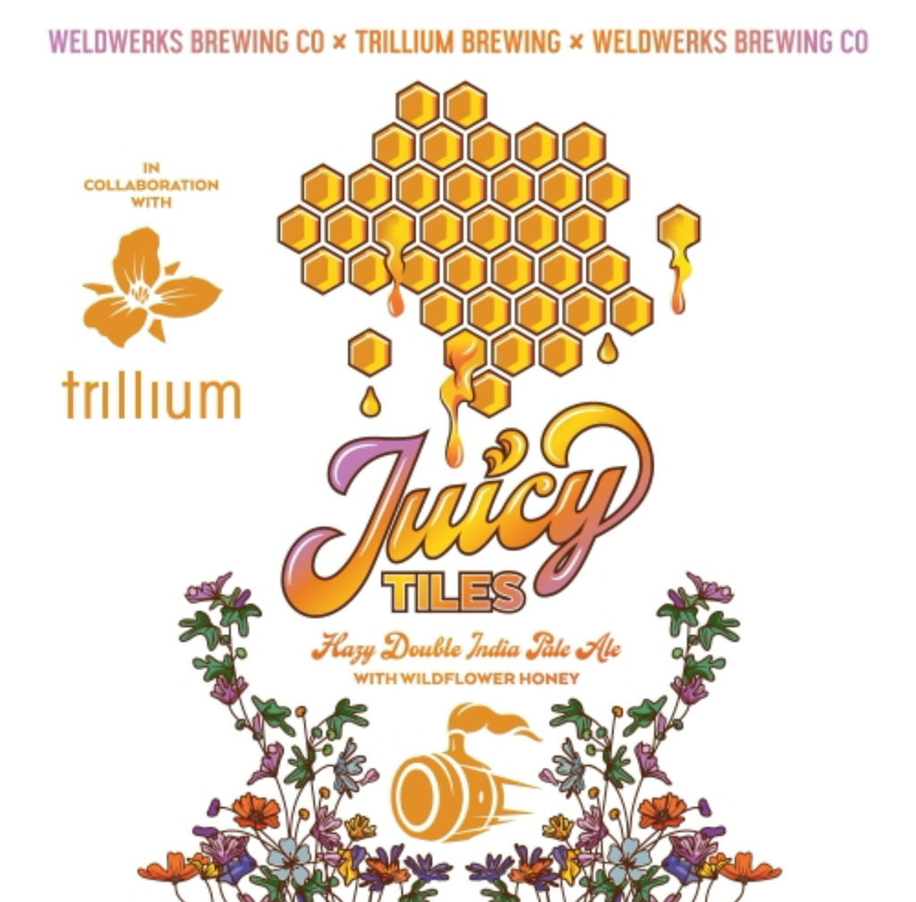A visualization of the menu item "WeldWerks / Trillium Juicy Tiles"