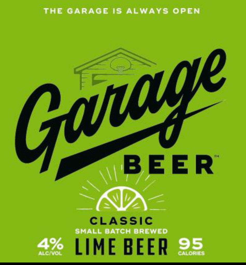 A visualization of the menu item "Garage Beer Lime"