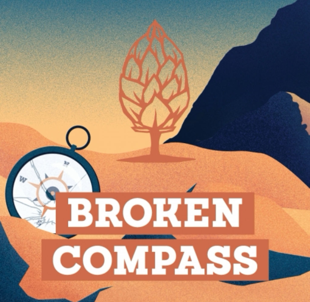 A visualization of the menu item "Broken Compass"
