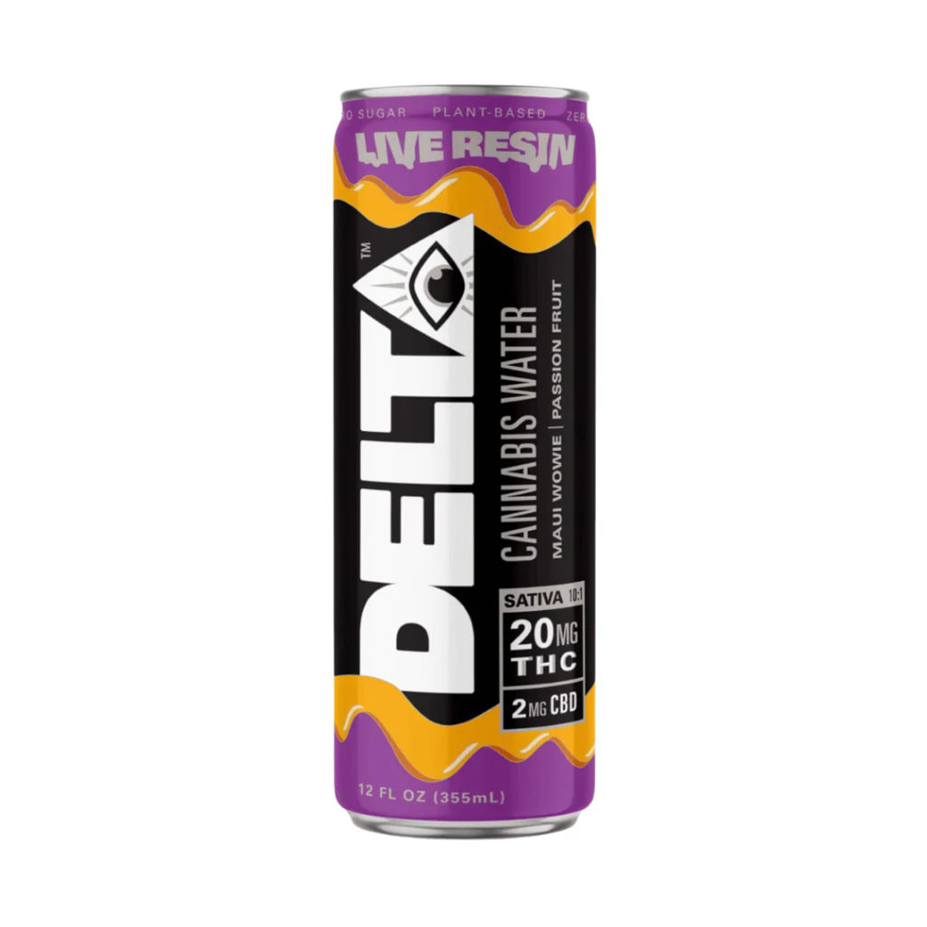 A visualization of the menu item "Delta Passion Fruit"