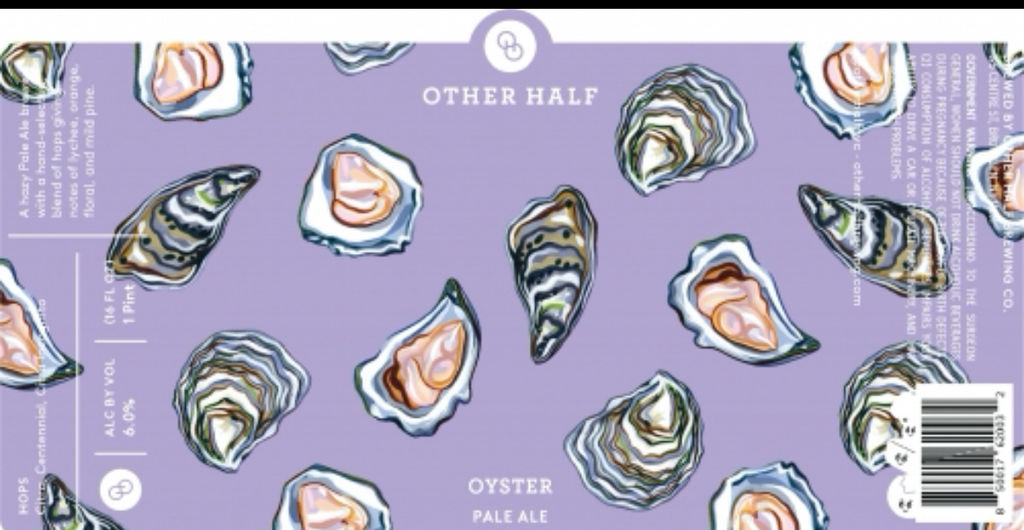 A visualization of the menu item "Oyster"