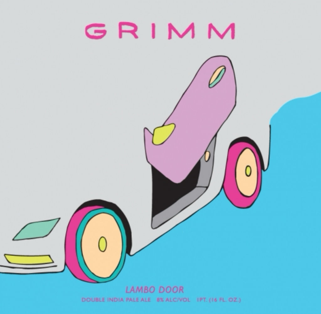 A visualization of the menu item "Grimm Lambo Door"