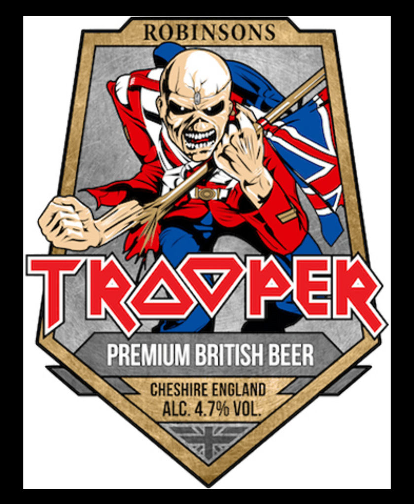 A visualization of the menu item "The Trooper"