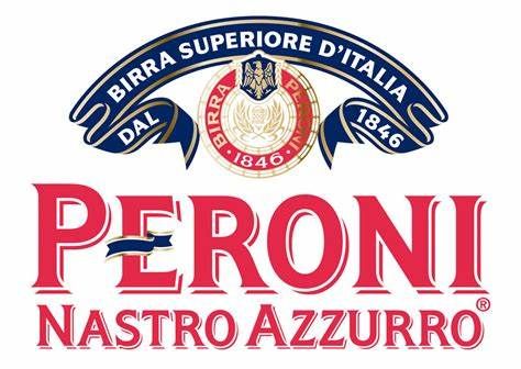 A visualization of the menu item "Peroni Nastro Azzuro Italian Lager"