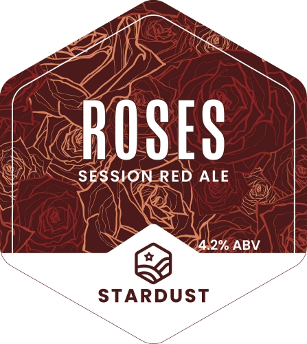 A visualization of the menu item "20. Roses"