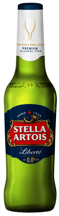 A visualization of the menu item "Liberté Non-Alcoholic Pilsner"