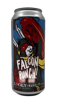 A visualization of the menu item "Falcon Punch IPA"