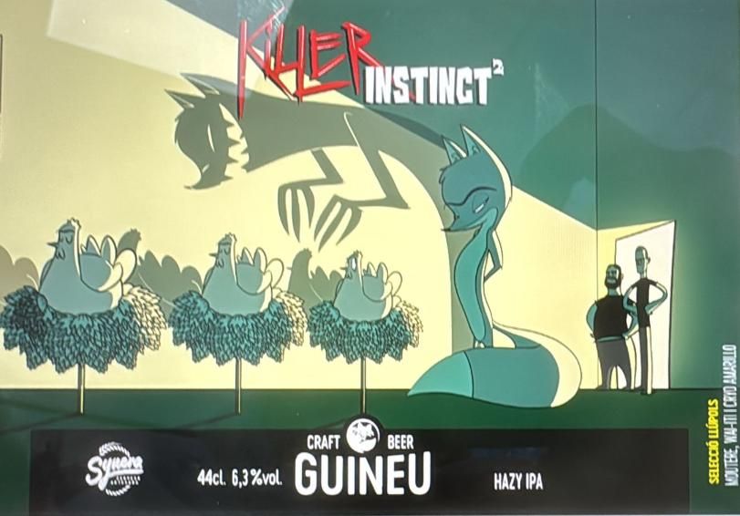A visualization of the menu item "KILLER INSTINCT²"