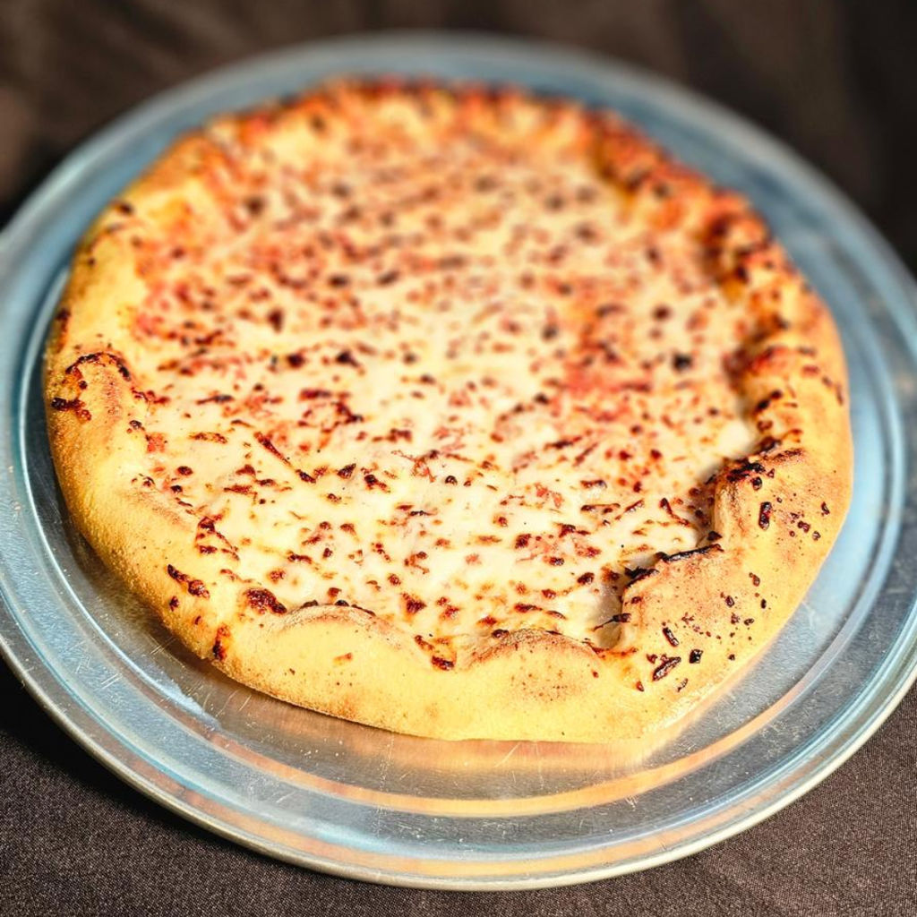 A visualization of the menu item "Cheese Pizza"