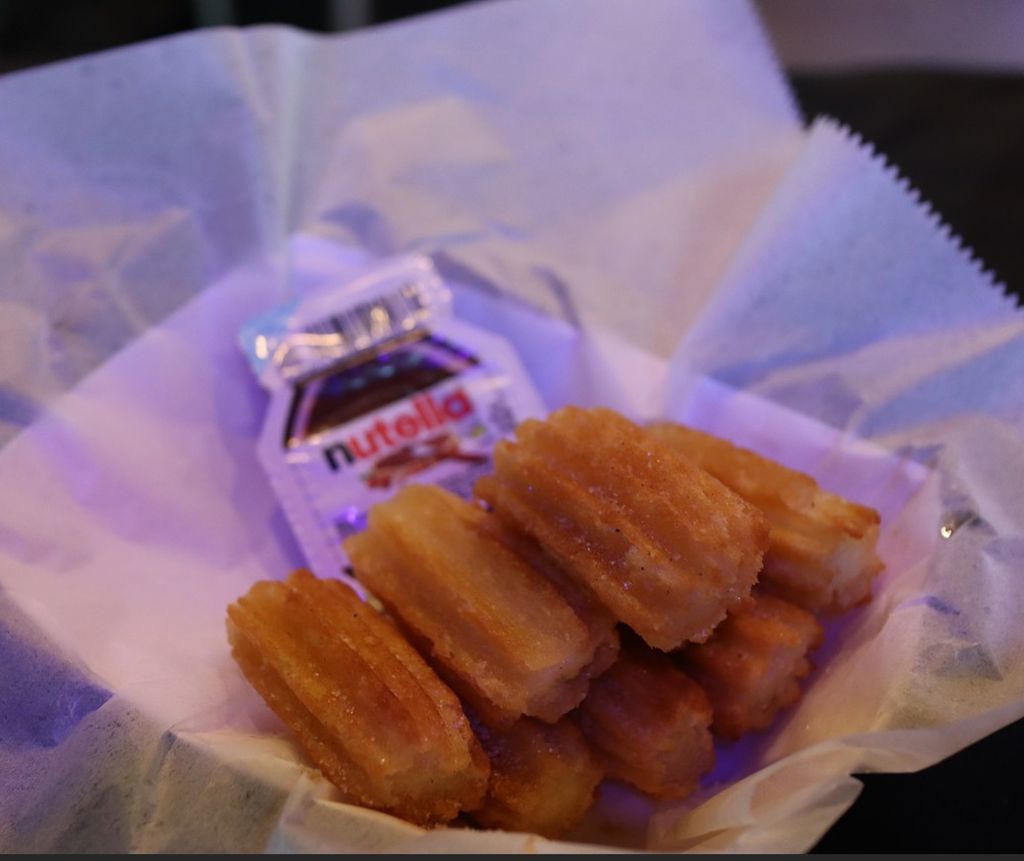 A visualization of the menu item "Mini Churros"