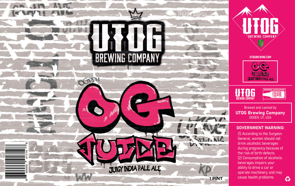 A visualization of the menu item "OG Juice"