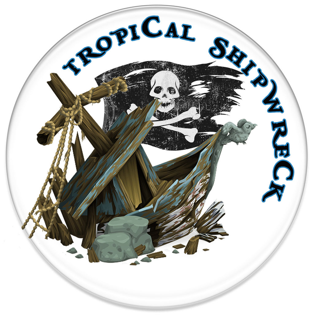 A visualization of the menu item "Tropical Shipwreck"