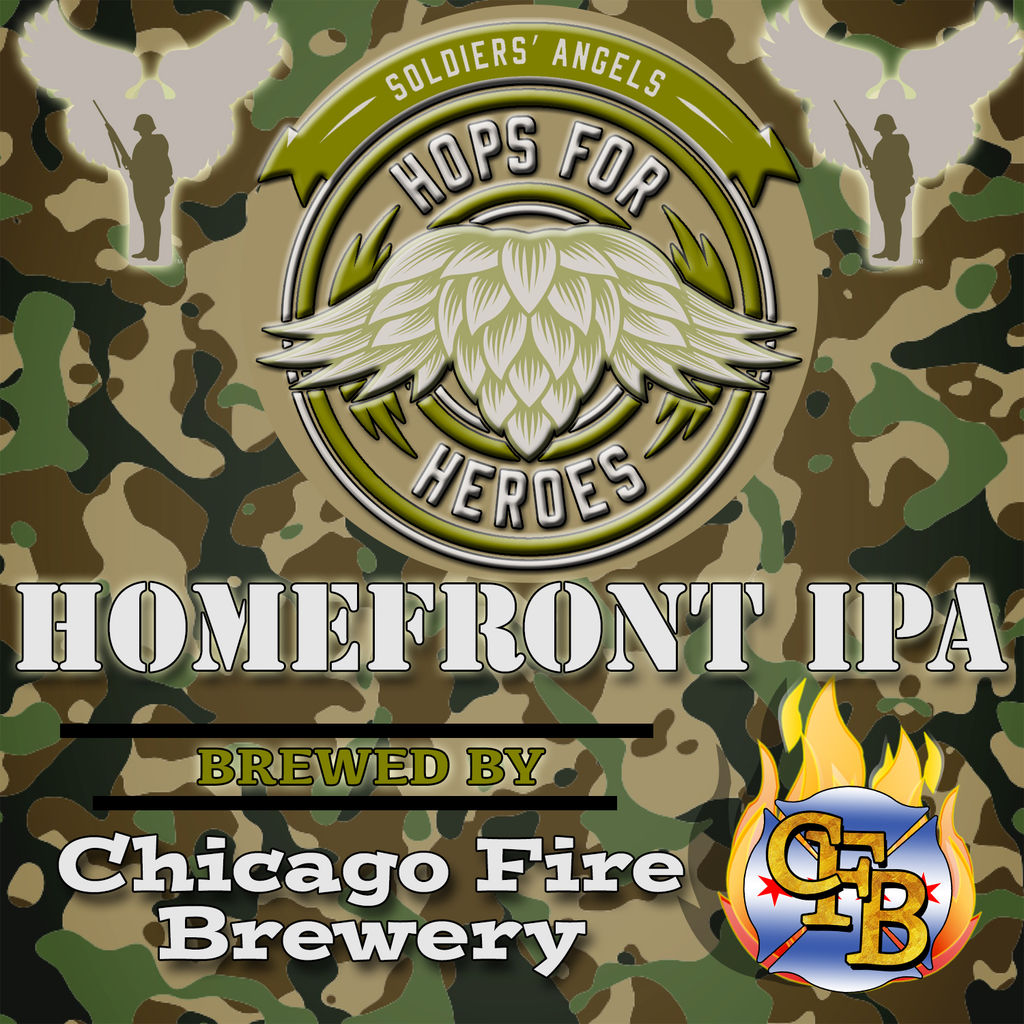 A visualization of the menu item "Home Front IPA"