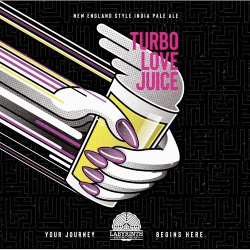 A visualization of the menu item "Turbo Love Juice"