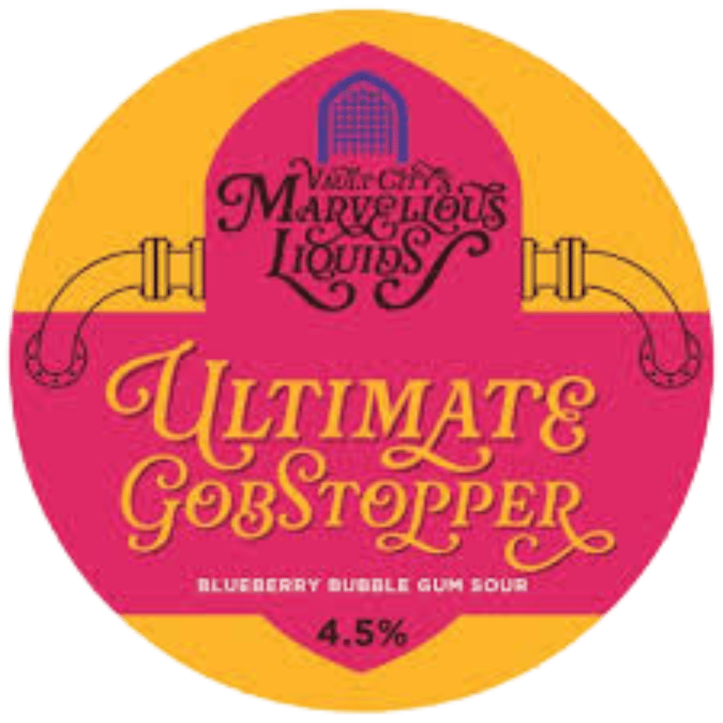 A visualization of the menu item "Ultimate Gobstopper"