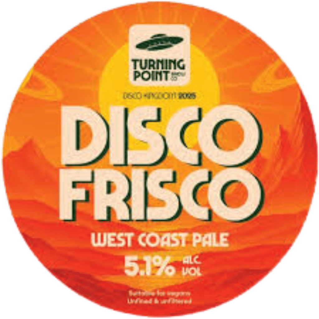 A visualization of the menu item "Disco Frisco (Ve)"