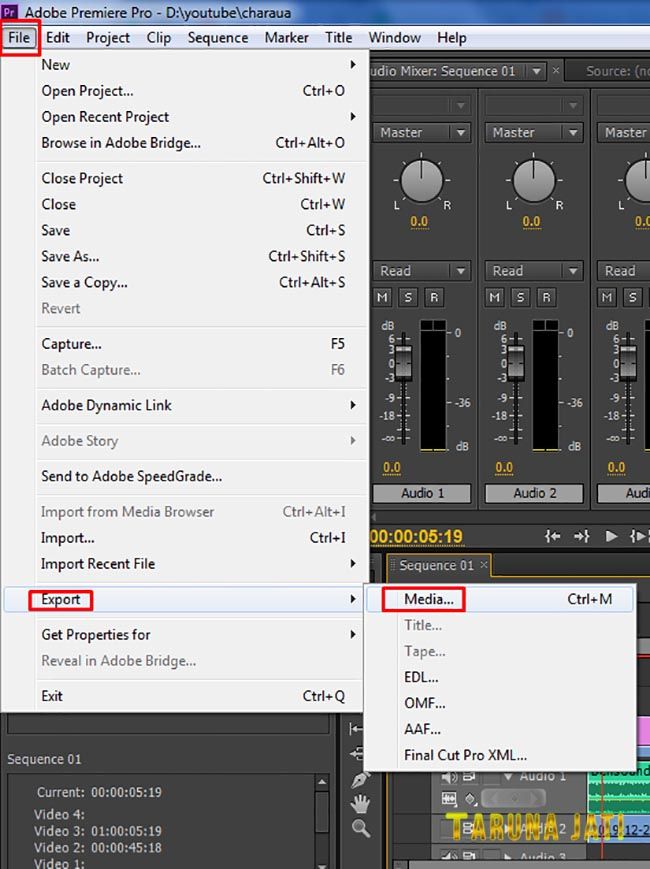 Cara Menyimpan File Video Di Adobe Premier dengan Format Untuk Youtube Terbaru 4 Cara Menyimpan File Video Di Adobe Premier dengan Format Untuk Youtube Terbaru