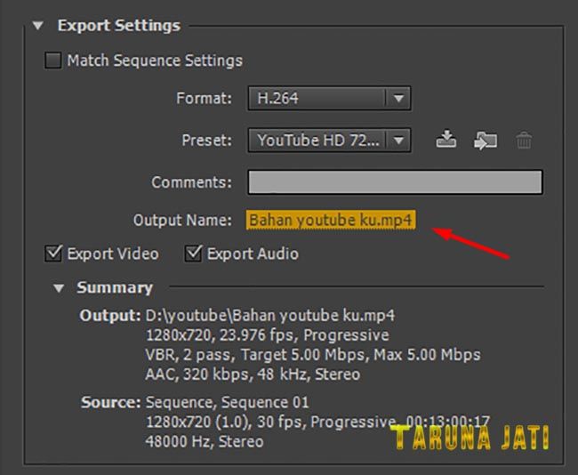 Cara Menyimpan File Video Di Adobe Premier dengan Format Untuk Youtube Terbaru 9 Cara Menyimpan File Video Di Adobe Premier dengan Format Untuk Youtube Terbaru