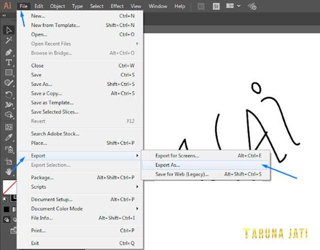 2 Cara Menyimpan File Adobe Ilustrator atau Corel Draw ke Format JPG dan PNG Terbaru 3 Cara Menyimpan File Adobe Ilustrator