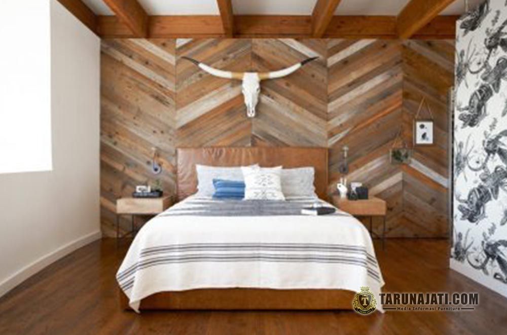 Model Dinding Rumah Kayu Minimalis Simbol Elegan dan Hangat 3 dinding kayu dengan motif unik