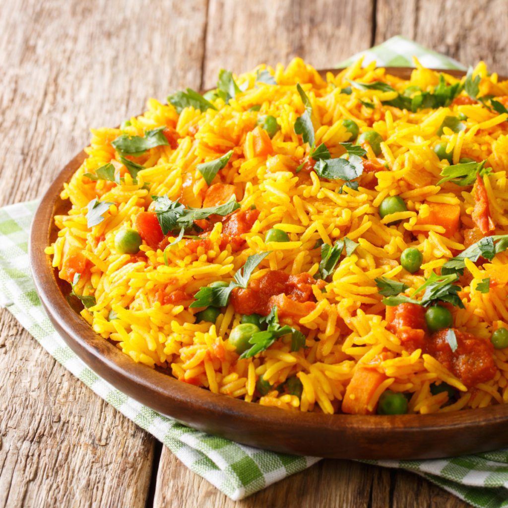 Vegetable Pilaf - Large Meal - Tasteville
