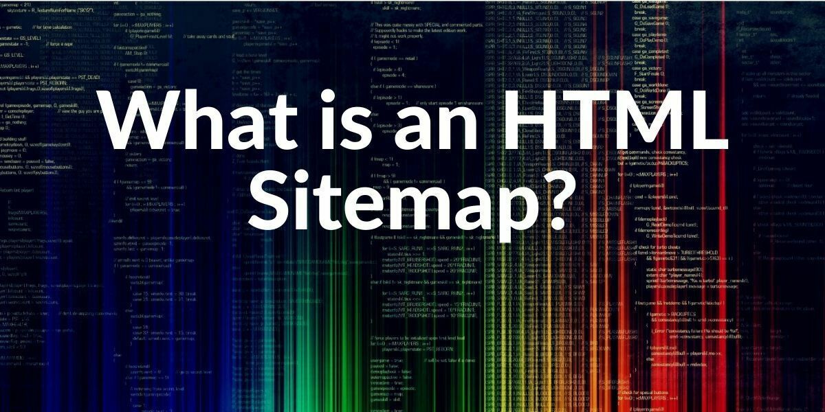 HTML Sitemap Definition