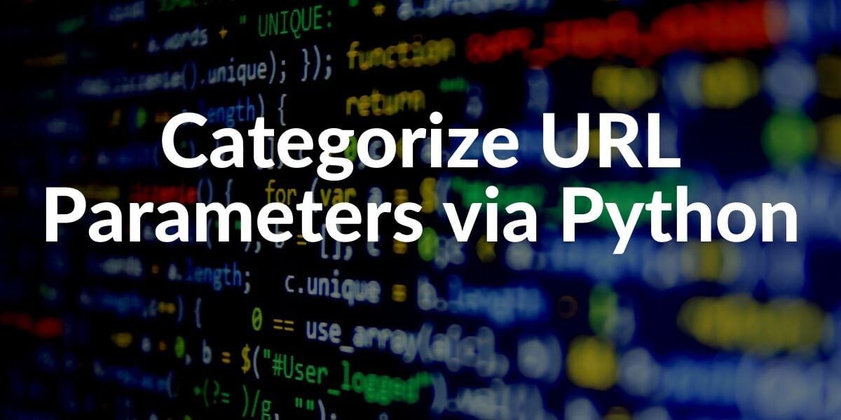 How to Categorize URLs via Python