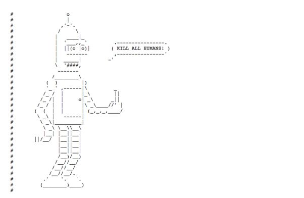 Robots.txt Art