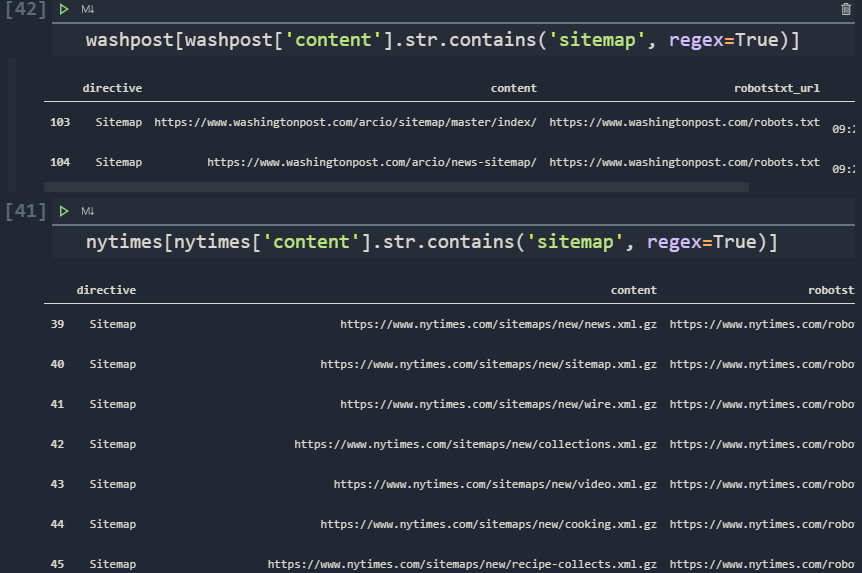 Robots.txt File Comparing for SEO via Python