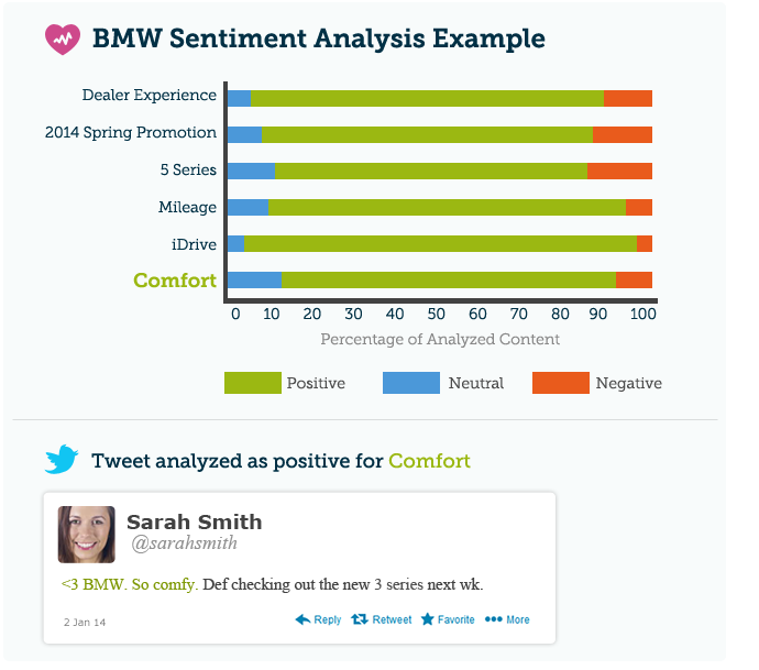 BMW's Sentiment Analysis Example.