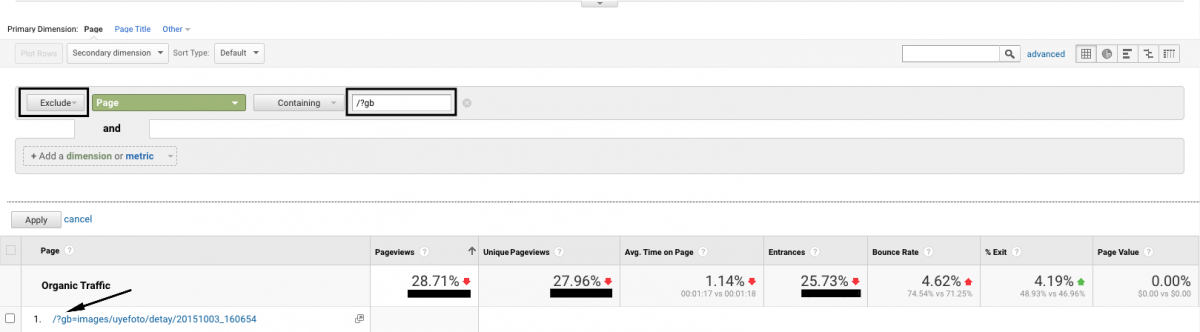 analytics data filtering Analytics Data Filtering