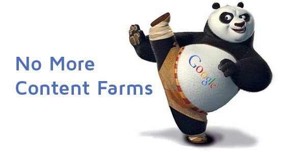 Content Farm Panda Update